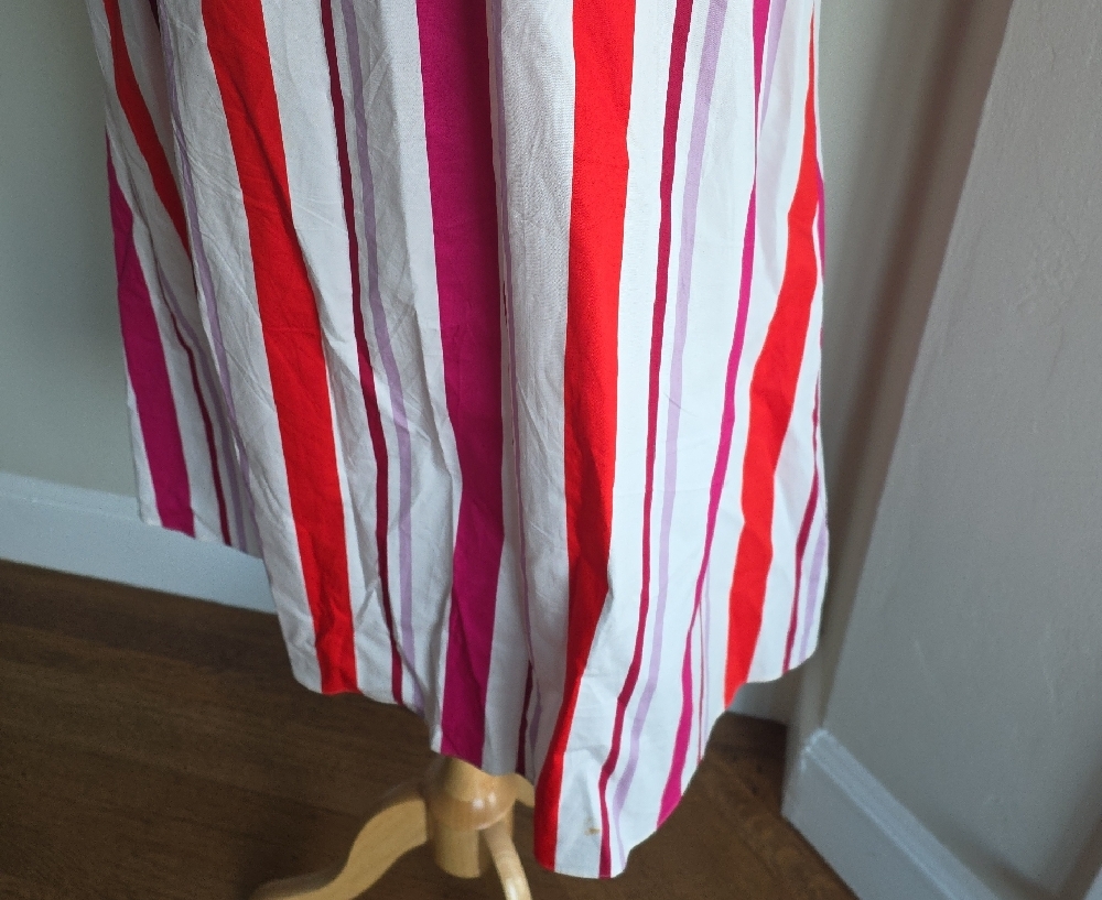 Kate Spade Black and Multicolor Striped Maxi Dress - Picture 8 of 16
